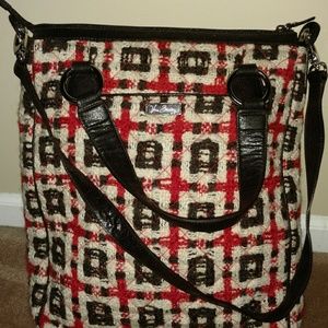 Vera Bradley Vertical Tweed Tote